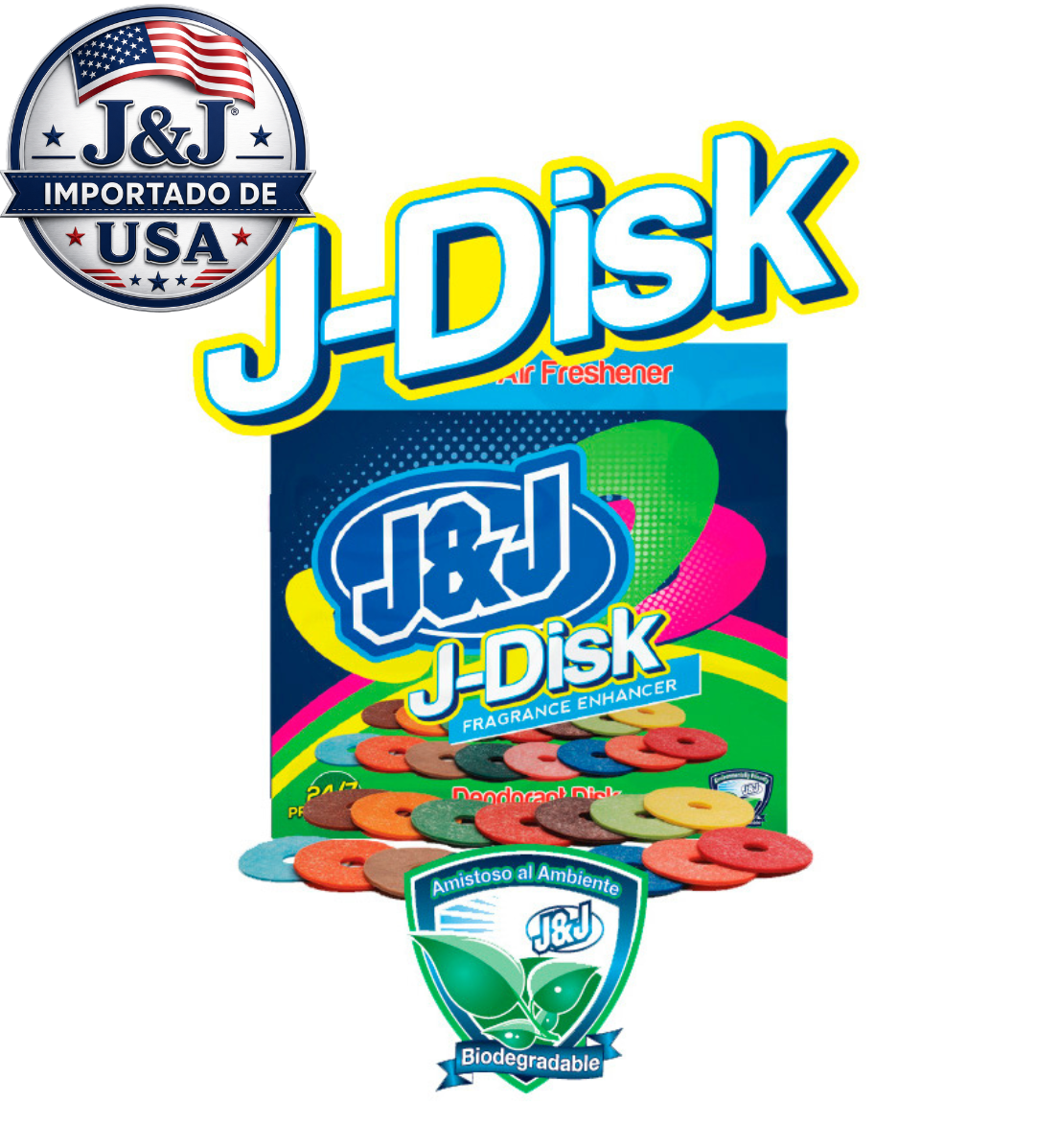 Diseño sin título (13) Discos Aromáticos J - Disk - Imagen 1