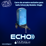 Carro de arrastre Modelo Single exclusivo para Baño Echo By J&J ( USA )