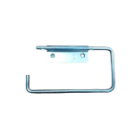 Portarrollo Metálico Simple Económico para Baños Químicos – 7x13 cm